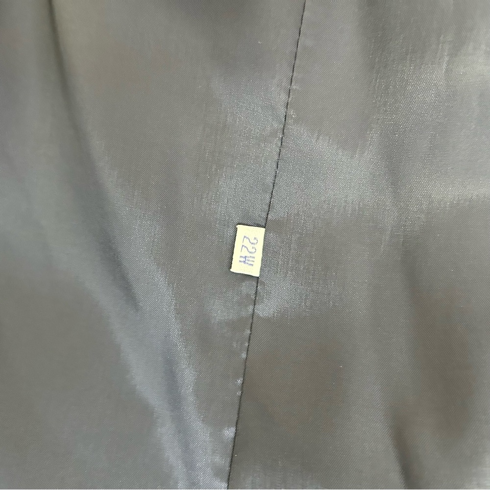 Doncaster Signature Navy Blue White Piping Trim Blazer Size 22W/2X - Picture 6 of 9